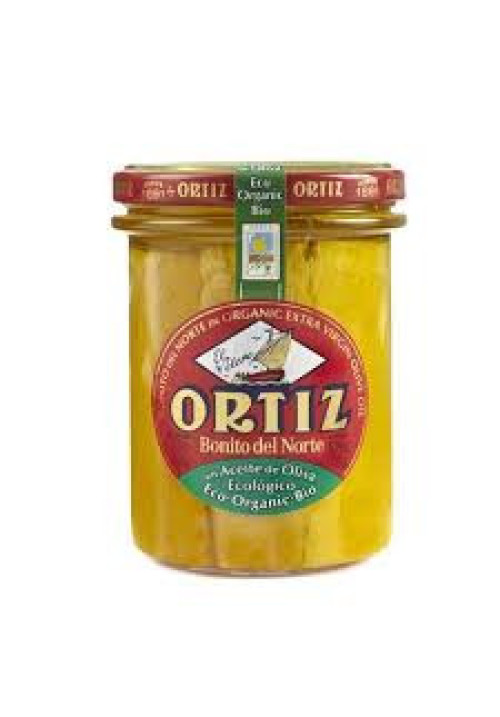 ORTIZ Bonito del norte en aceite de oliva ecológico ORTIZ 150 g.