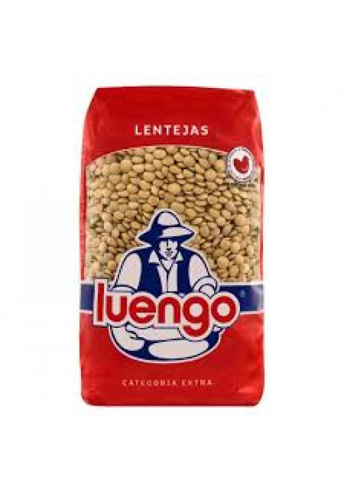 LUENGO Extra Lentejas en paquete 1 kg.