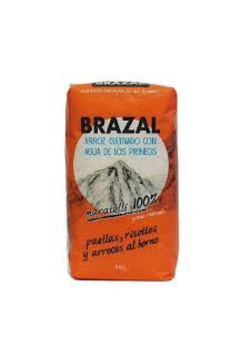 BRAZAL Arroz redondo BRAZAL paquete de 1 kilogramo