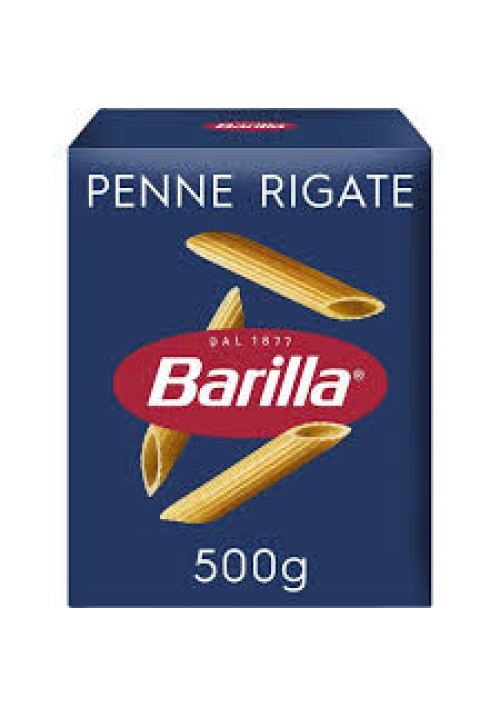 BARILLA Pasta Penne Rigate N.73 (Macarrones) BARILLA 500 g.