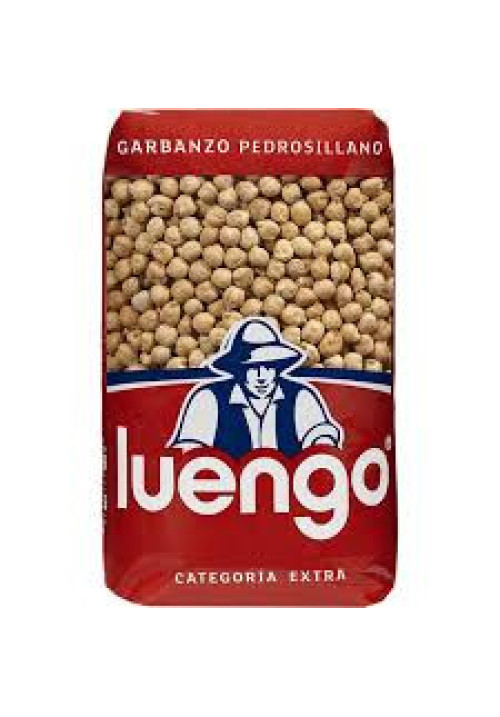 LUENGO Garbanzo pedrosillano en paquete, 1 kg.