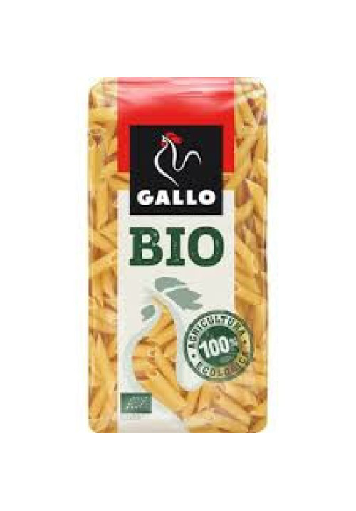 GALLO Pasta macarrones ecológicos GALLO BIO 450 g.