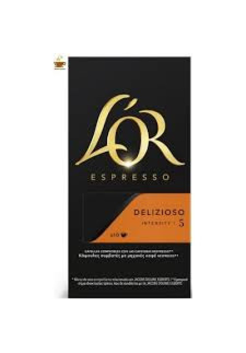 L'OR ESPRESSO Café en cápsulas Delizioso I4, 10 uds.