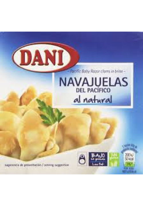 DANI Navajuelas del pacífico al natural lata de 63 gr.