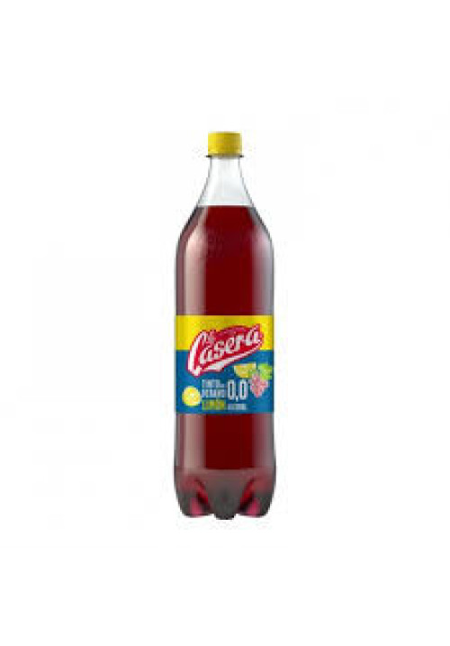 LA CASERA Tinto de verano sin alcohol y con zumo natural de limón LA CASERA botella de 1.5 l.