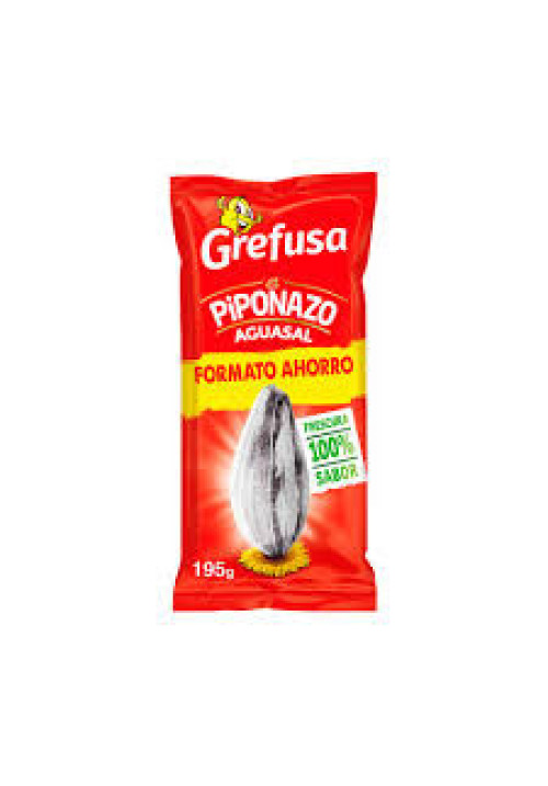 GREFUSA Pipas El Piponazo al punto de sal 195 g.