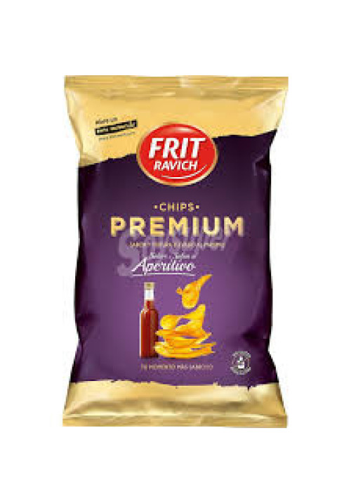 FRIT RAVICH Patatas fritas con sabor a berberecho FRIT RAVICH PREMIUM 150 g.