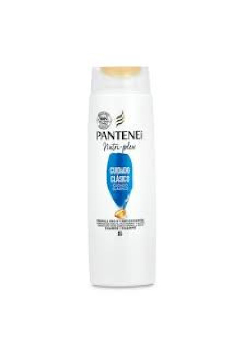 PANTENE Champú con fórmula Pro-V y antioxidantes, para cabello normal y mixto PANTENE Cuidado clásico 225 ml.