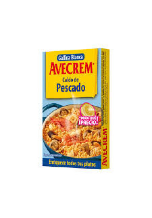 AVECREM Caldo pescado 8 uds 100 g.