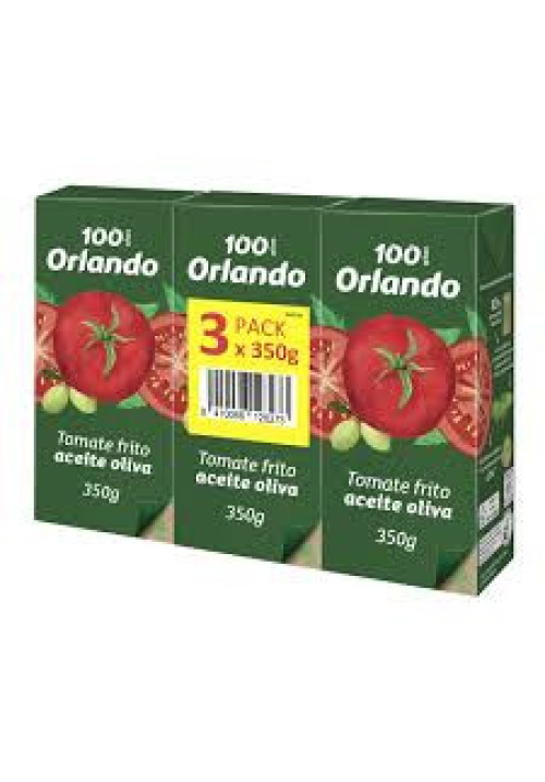 ORLANDO Tomate frito en aceite de oliva 3 uds.x 350 g.