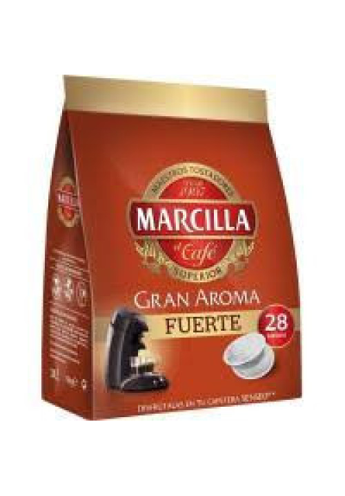 MARCILLA Café en cápsulas fuerte Gran Aroma 28 uds.