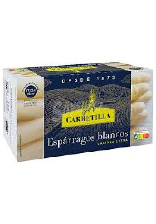 CARRETILLA Espárragos blancos 17/24 piezas lata de 425 g.