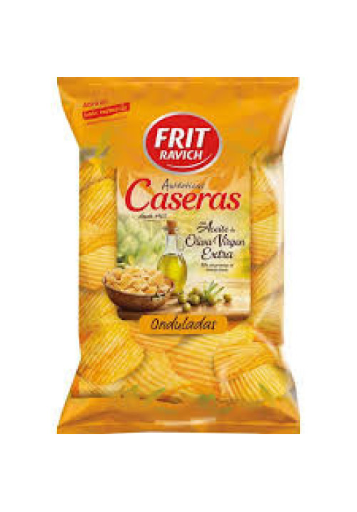 FRIT RAVICH Patatas fritas onduladas caseras FRIT RAVICH bolsa de 160 g.