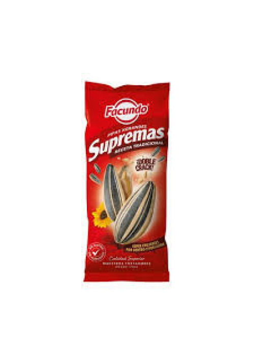 FACUNDO Supremas Pipas de girasol de calidad superior 120 g.