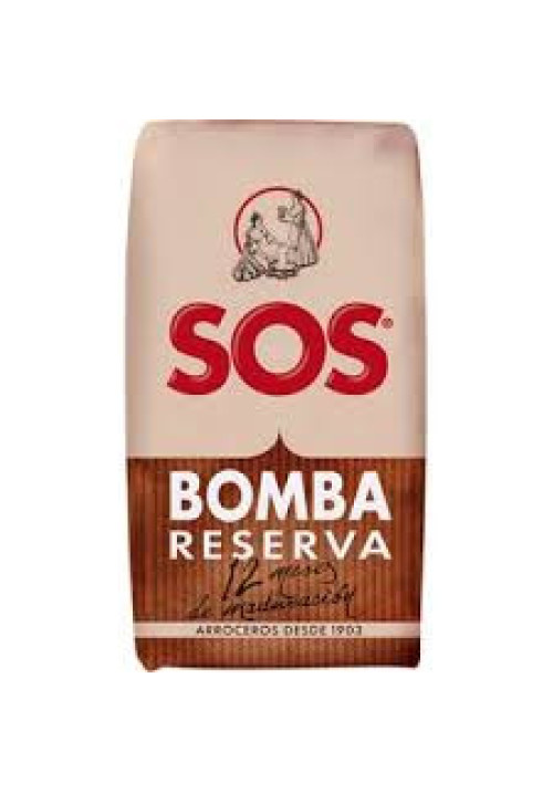 SOS Arroz bomba reserva con 12 meses de maduración 1 kg