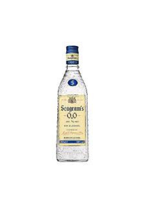 Seagram´s 0,0 Bebida sin alcohol, tipo Dry Gin botella 70 cl.