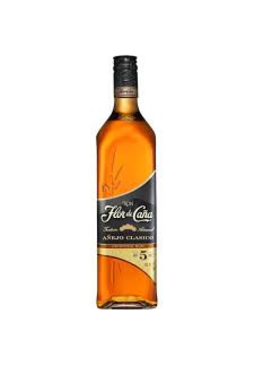 FLOR DE CAÑA Ron añejo (5 años) FLOR DE CAÑA botella de 70 cl.