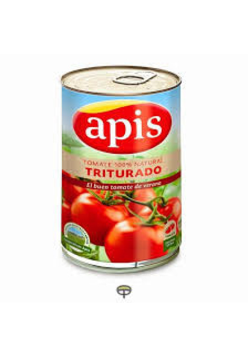 APIS Tomate natural triturado lata de 400 g.