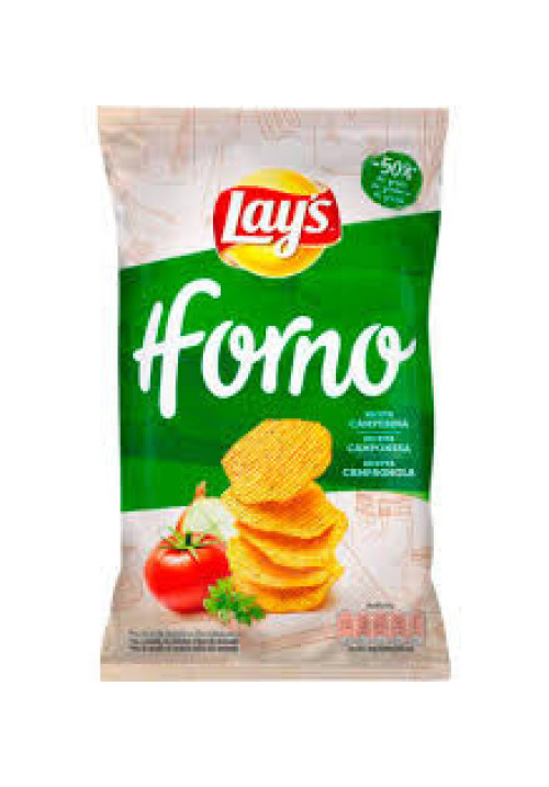 LAY'S Patatas fritas ligeras Horno Campesinas LAY`S 130 g.