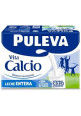 PULEVA Vita calcio Leche entera de vaca con un 50% más de calcio natural 6 x 1l