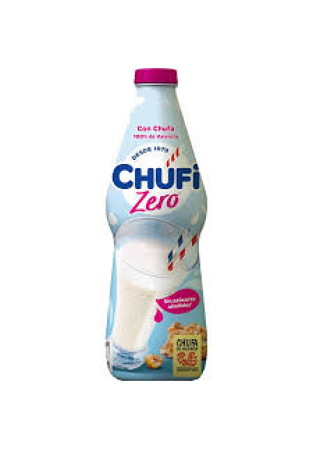 CHUFI Horchata sin azúcares añadidos, elaborada con chufa 100% de Valencia CHUFI 1l.