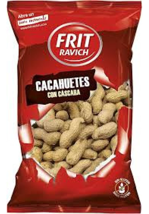 FRIT RAVICH Cacahuetes tostados FRIT RAVICH 380 g.