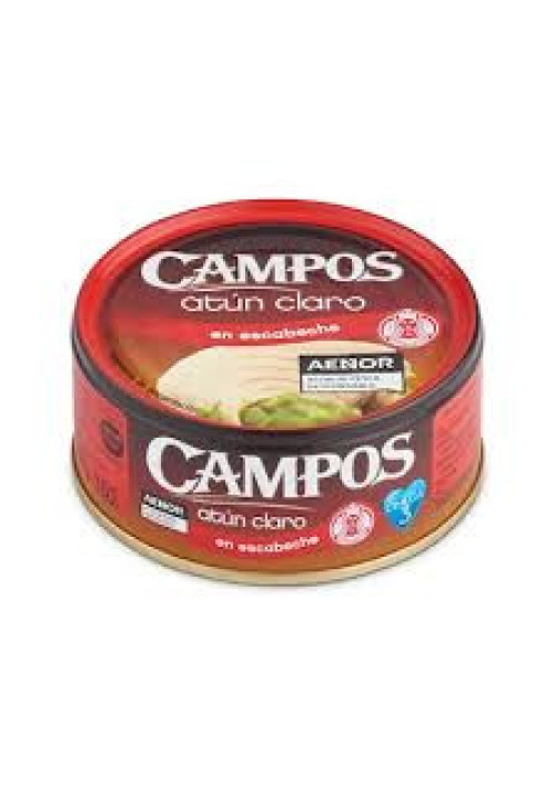 CAMPOS Atún claro en escabeche 104 g.