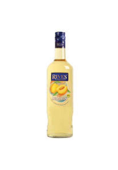 RIVES Licor de melocotón sin alcohol RIVES botella de 70 cl.