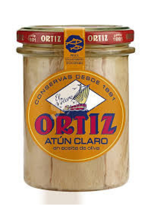 ORTIZ Atún claro en aceite de oliva ecológico 150 g.