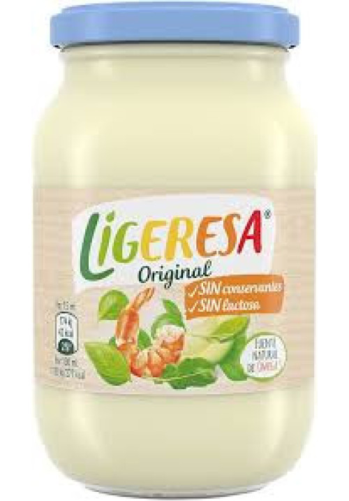 LIGERESA Salsa mayonesa frasco 200 + 10 ml.