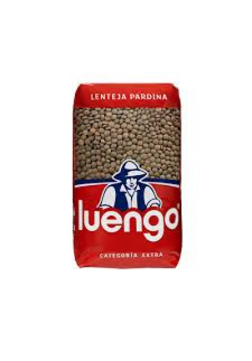 LUENGO Extra Lentejas Pardina en paquete de 500 g.