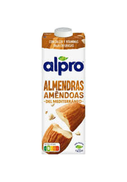 ALPRO Bebida de almendras mediterráneas 100% vegetal 1 l.