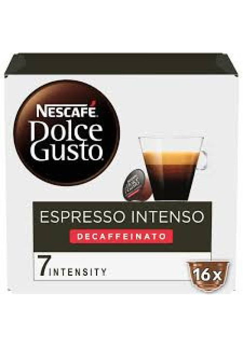 DOLCE GUSTO Café en cápsulas descafeinado Espresso I7, 16 uds.