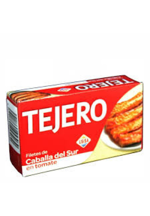 TEJERO Caballa del sur en tomate en filetes lata de 78 g.