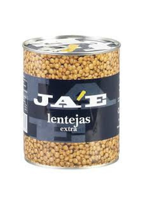 JAE Lentejas cocidas JAE lata de 500 g.