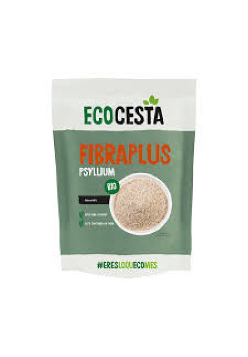 ECOCESTA Fibraplus Superalimento (psyllium) ecológico, con un 85% de fibra y apto para veganos 150 g.