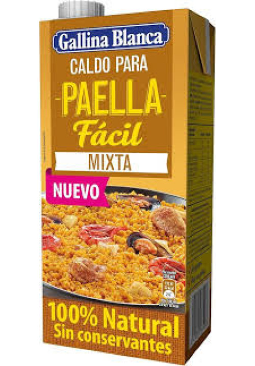 GALLINA BLANCA Caldo para paella mixta 1 l.