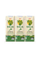 VIVESOY Bebida de soja de origen 100% local, con sabor natural de Pascual 3 x 250 ml.