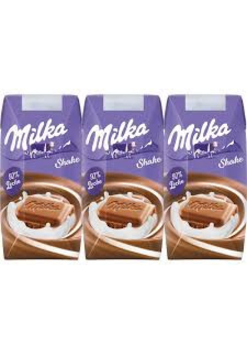 MILKA Batido de chocolate con un 92% de leche MILKA Shake 3 x 200 ml.