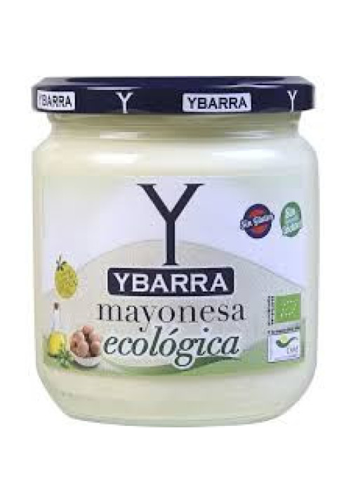 YBARRA Mayonesa ecológica frasco 300 ml.