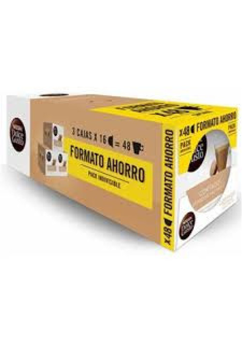 DOLCE GUSTO Café en cápsulas cortado I6, 48 uds.