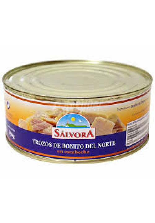 SÁLVORA Bonito del norte en escabeche lata de 585 g.