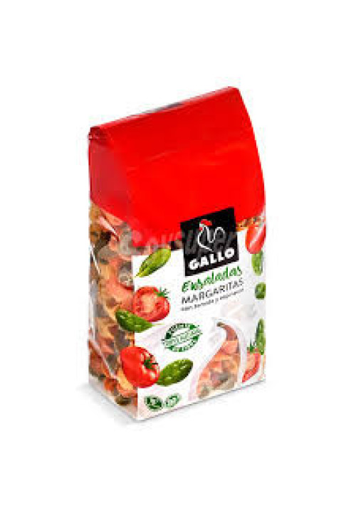 GALLO Pasta margarita con espinacas y tomate GALLO paquete 450 g.