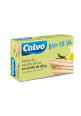 CALVO Caballa filetes en aceite de oliva, bajo en sal 120 g.