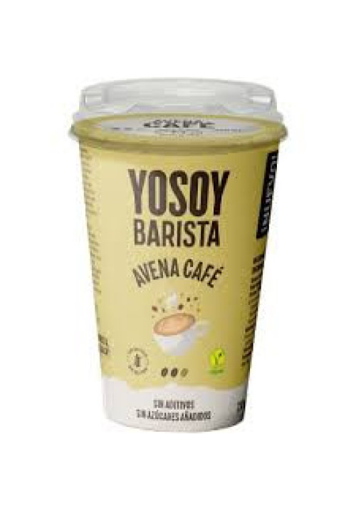 YO SOY Barista Bebida de avena y café, sin azúcares añadidos 230 ml.