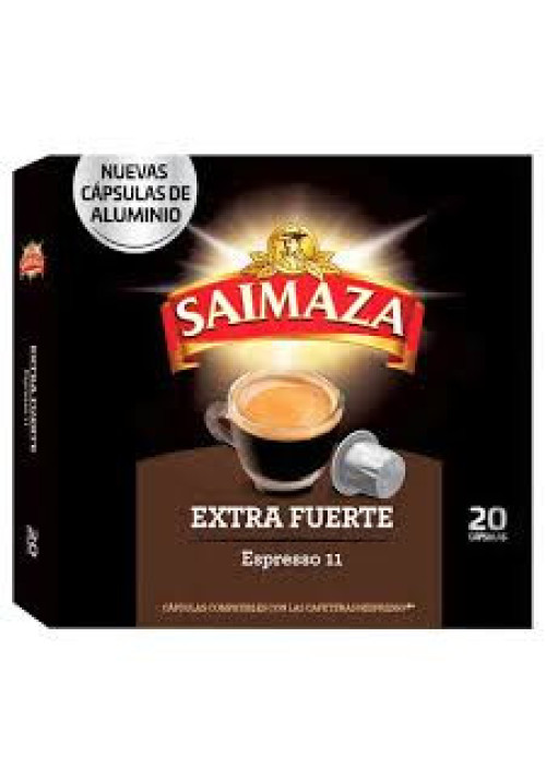 SAIMAZA Café en cápsulas extrafuerte I11, 20 uds.