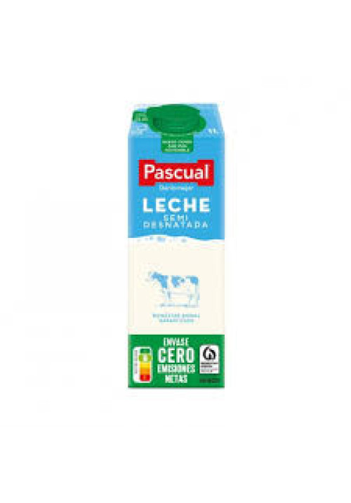 PASCUAL Leche semidesnatada 1 l.