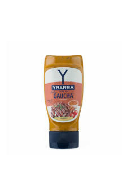 YBARRA Salsa Gaucha original, ideal para carnes y pizzas 300 ml.