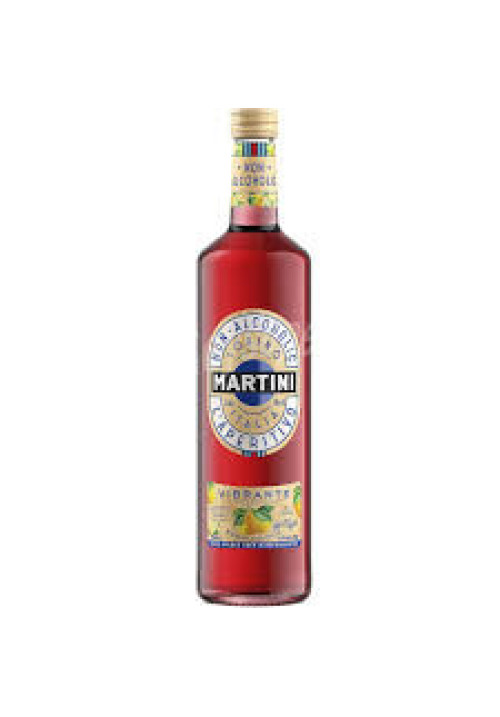 MARTINI Aperitivo sin alcohol, afrutado y balanceado con notas de artemisa y bergamota italiana MARTINI Vibrante botella de 75 cl.