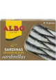 ALBO Sardinillas en aceite de oliva lata de 82 g.